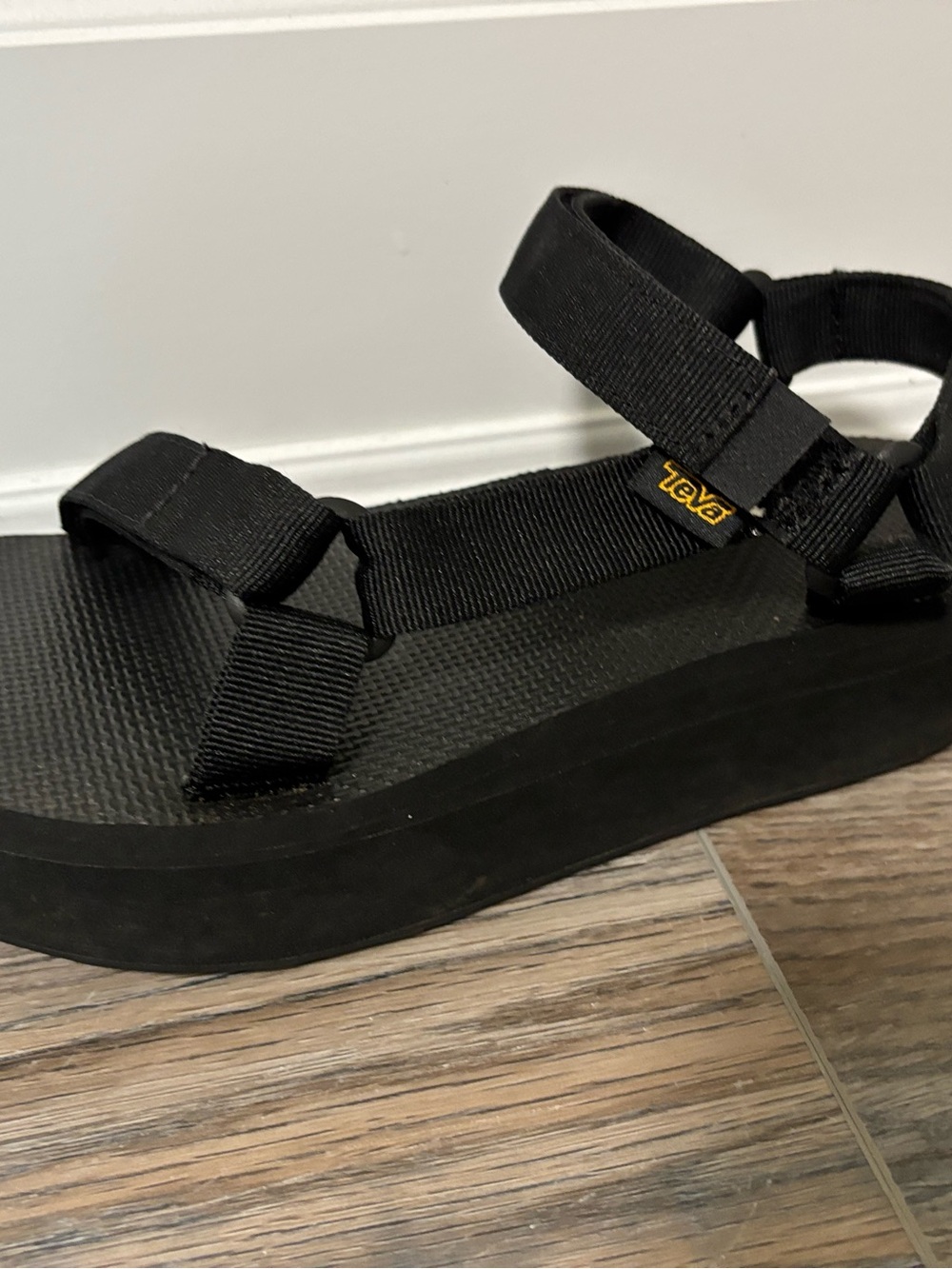 Teva Women 27s Black Platform Sport Sandal